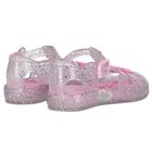 Younger Girls Pink Jelly Sandals, 1, hi-res