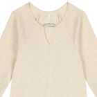 White & Beige Babygrows ( 4 Pack ), 3, hi-res