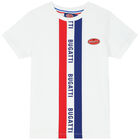 Boys White Logo T-Shirt, 2, hi-res