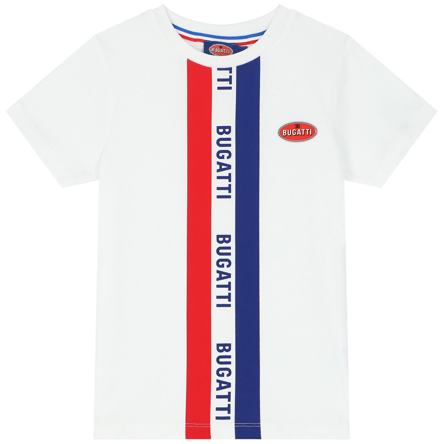 Boys White Logo T-Shirt, 2, hi-res