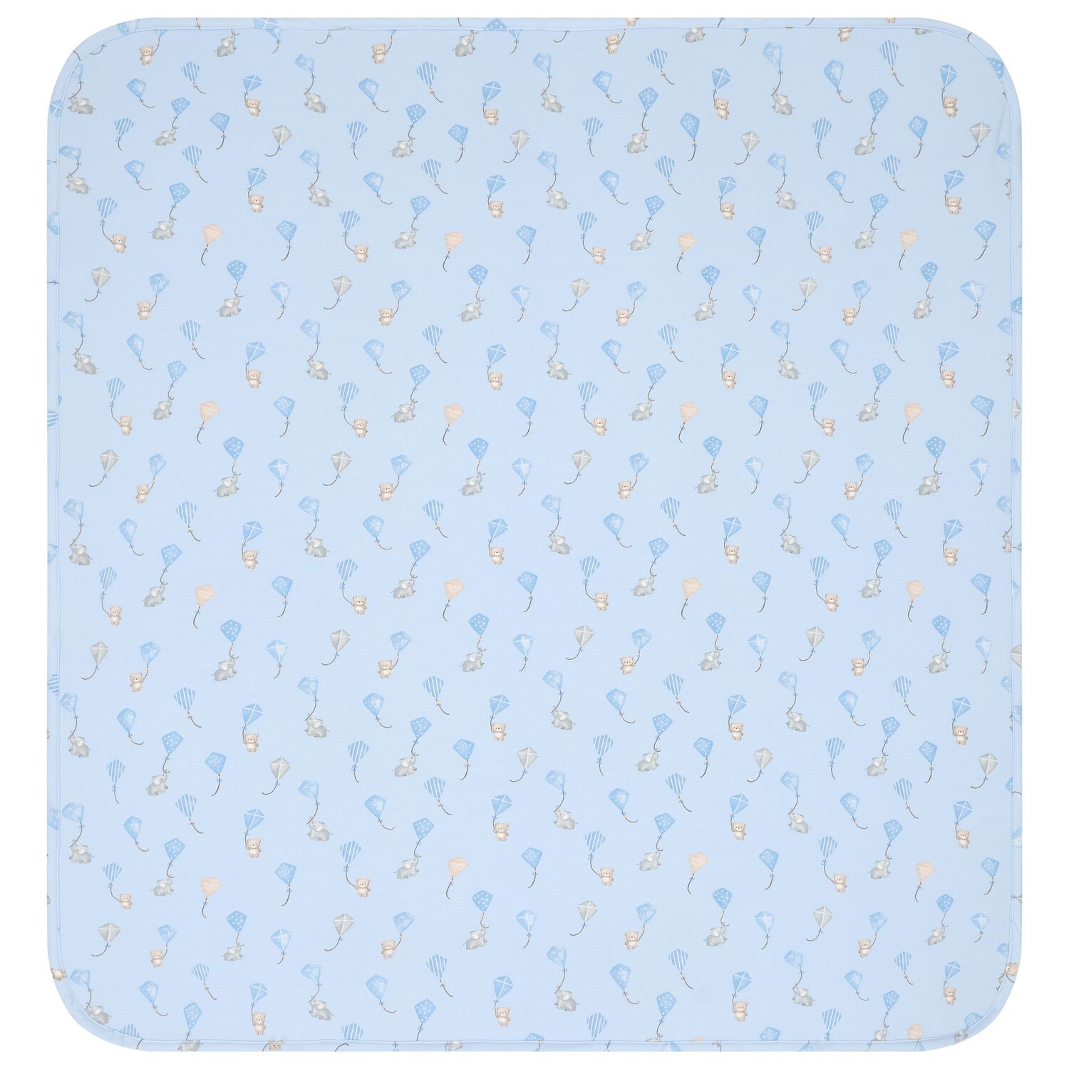 Baby Boys Blue Blanket, 3, hi-res