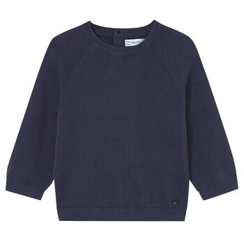 Younger Boys Navy Blue Jumper