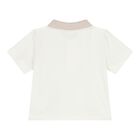 Baby Boys Ivory & Beige Whisper Barocco Shorts Set, 1, hi-res