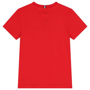Boys Red Logo T-Shirt