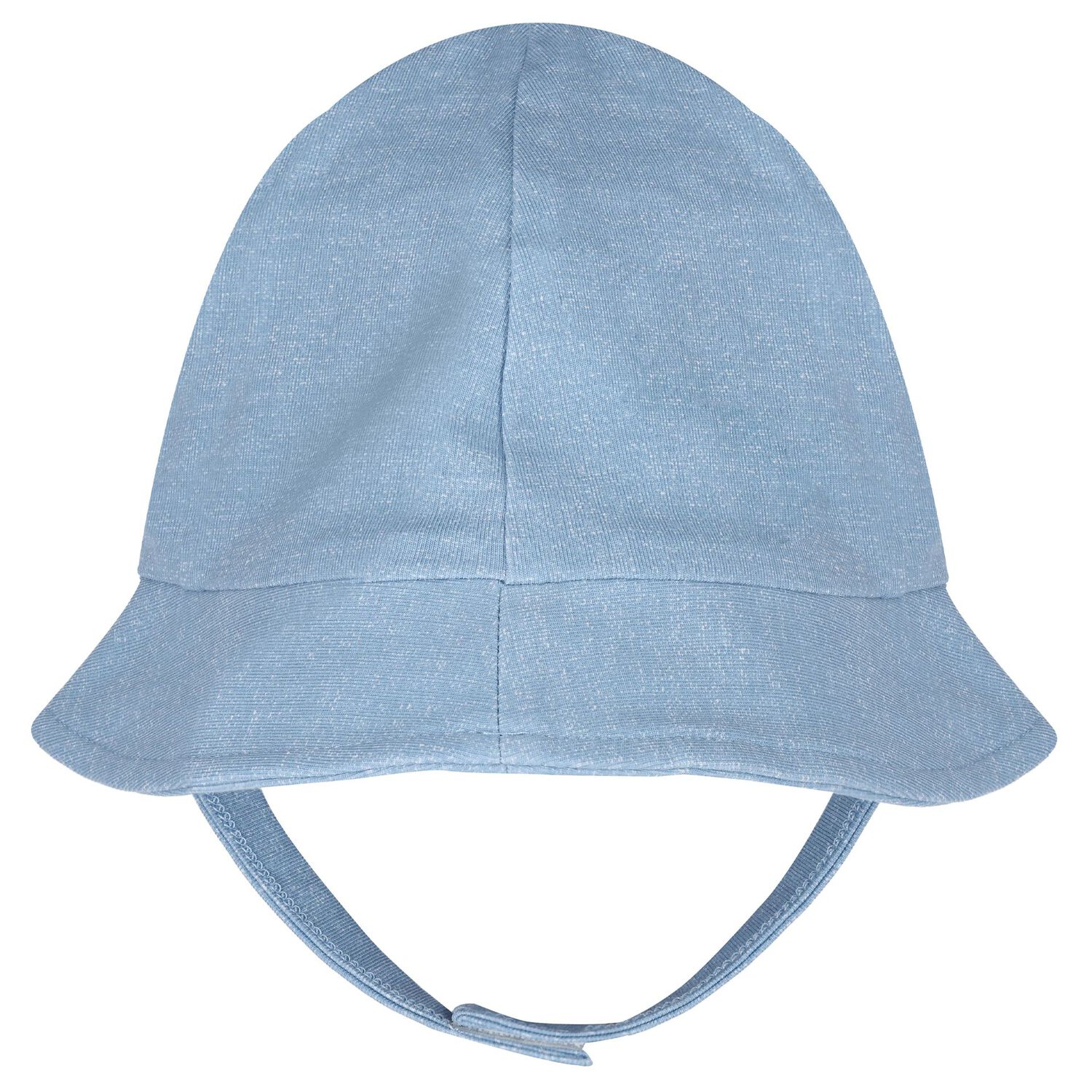 Baby Boys Blue & Ivory Dungaree & Hat Set, 1, hi-res