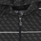 توب اولاد هودى بسحاب بالشعار باللون الاسود, 1, hi-res