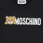 سويت شيرت بشعار تيدي باللون الأسود, 3, hi-res