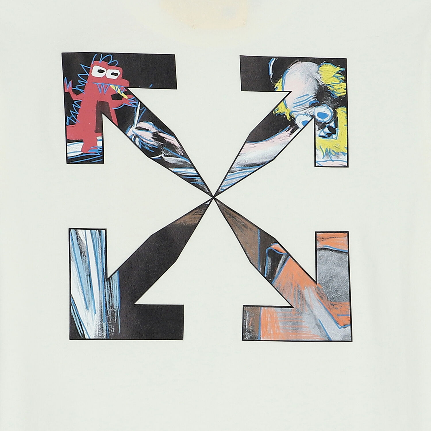 تيشيرت بالشعار باللون الرمادي, 3, hi-res