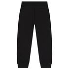 Boys Black Logo Majolica Joggers, 1, hi-res