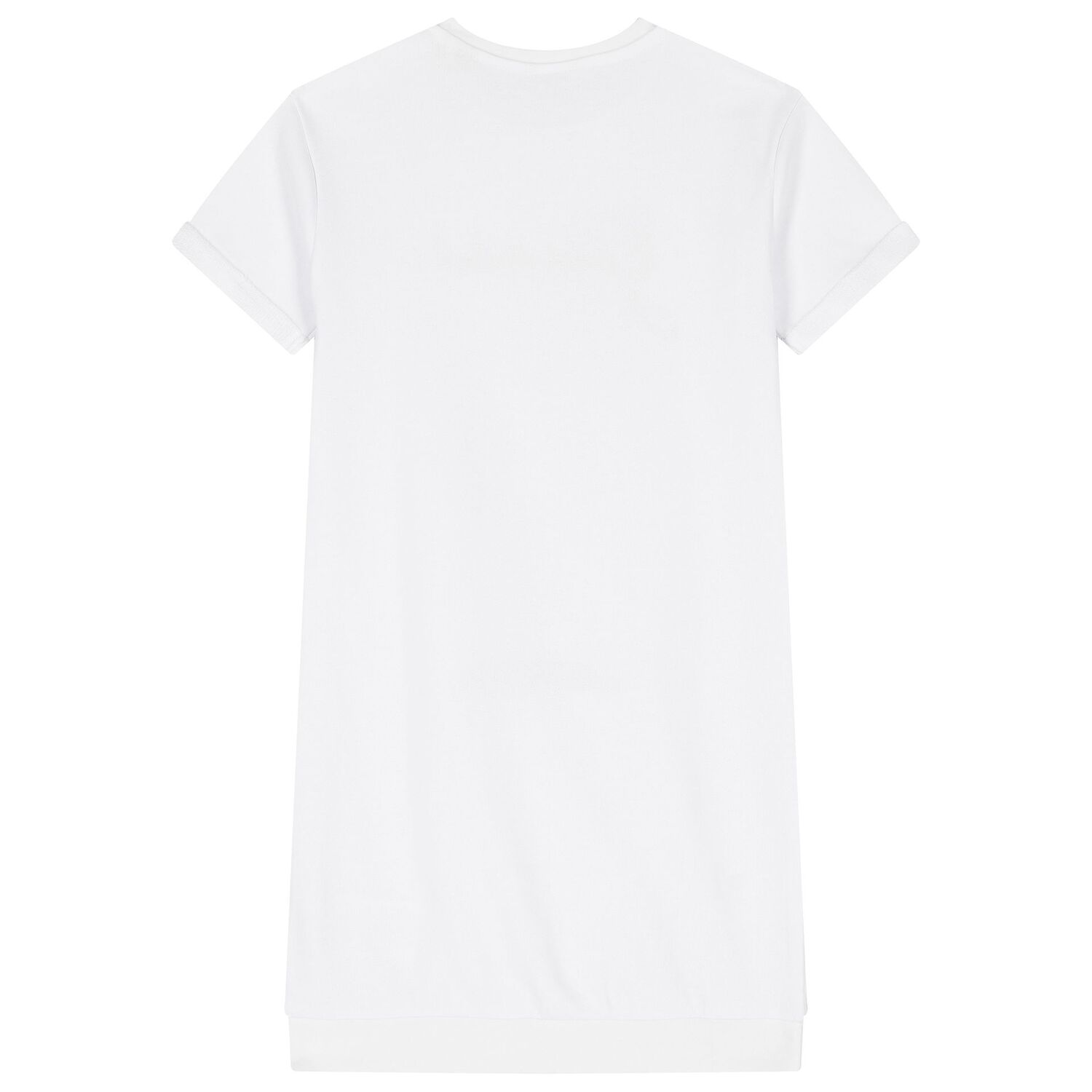 فستان قطني أبيض للبنات من تيري الفرنسي, 1, hi-res