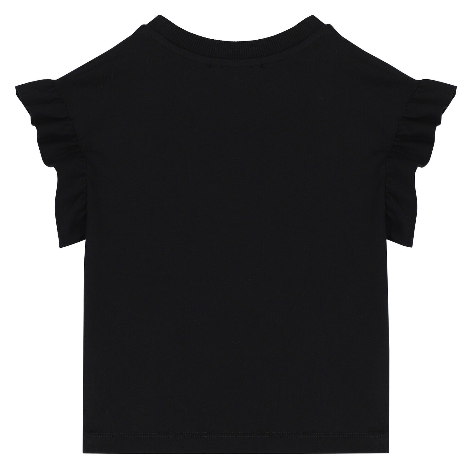 تيشيرت بشعار تيدي باللون الأسود للبنات, 1, hi-res image number null