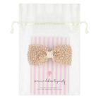 مشبك شعر للبنات على شكل فيونكة باللون الوردي , 2, hi-res