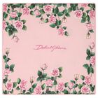 Baby Girls Pink Roses Blanket, 1, hi-res