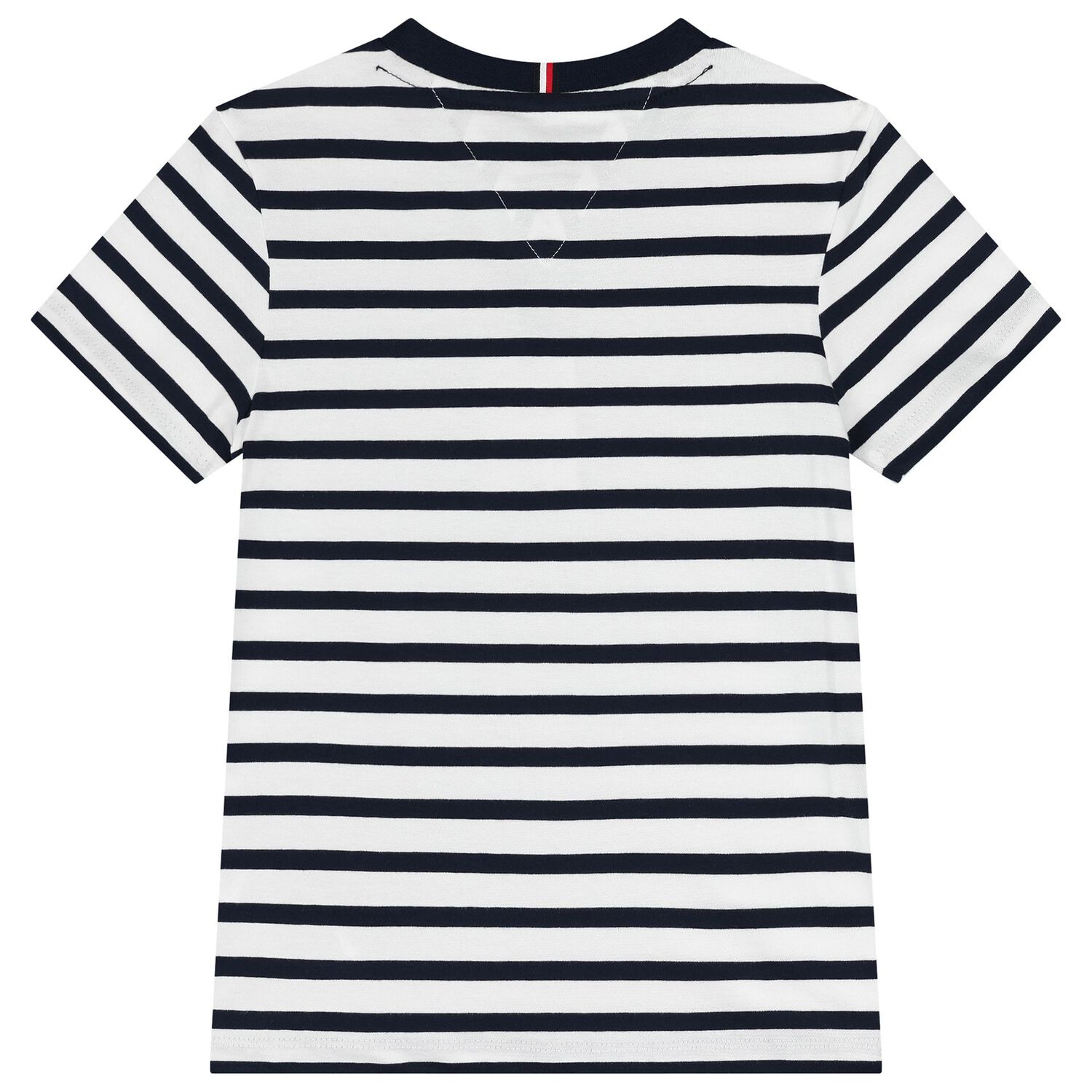 Boys White & Navy Blue Shorts Set, 2, hi-res