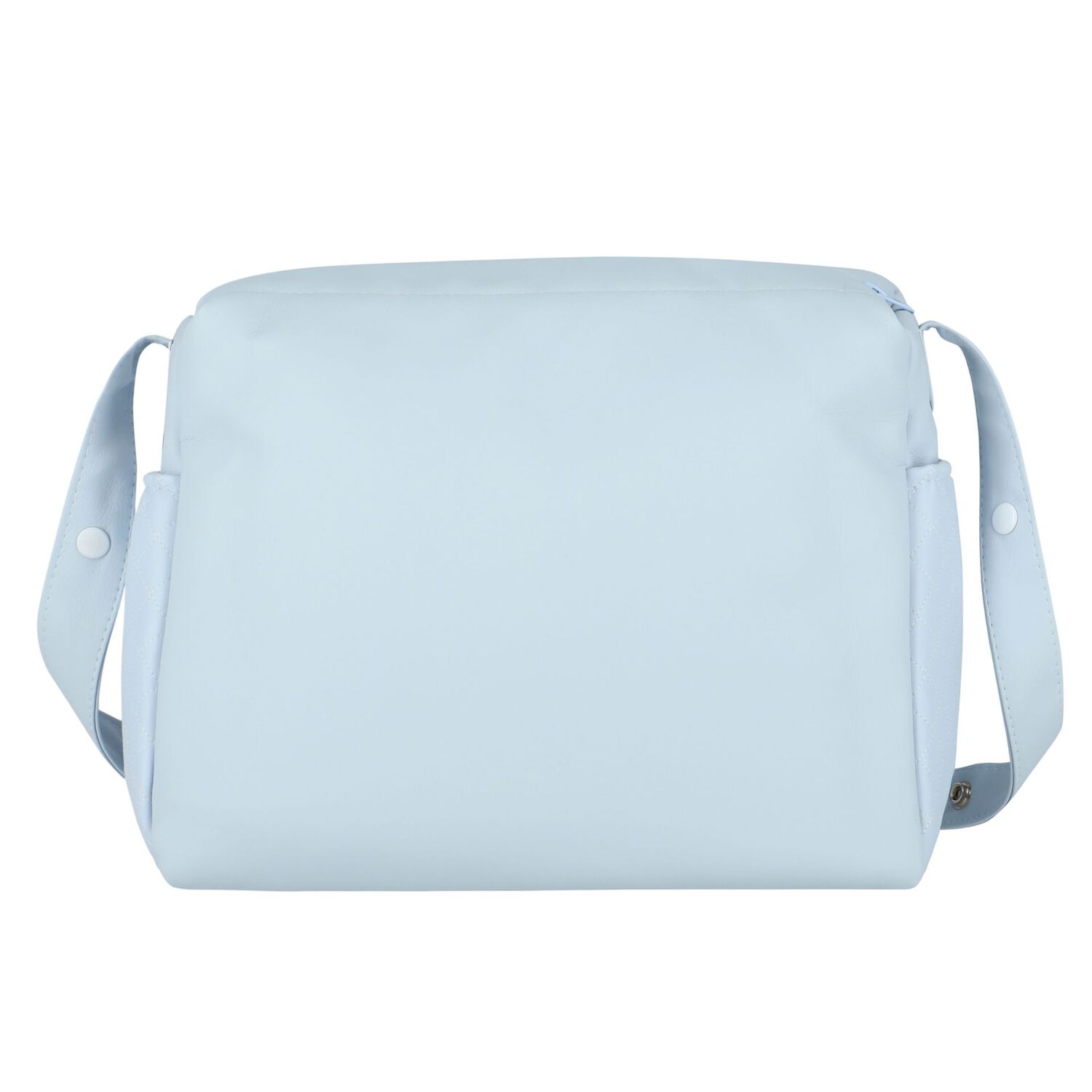 Blue Quilted Baby Changing Bag, 3, hi-res