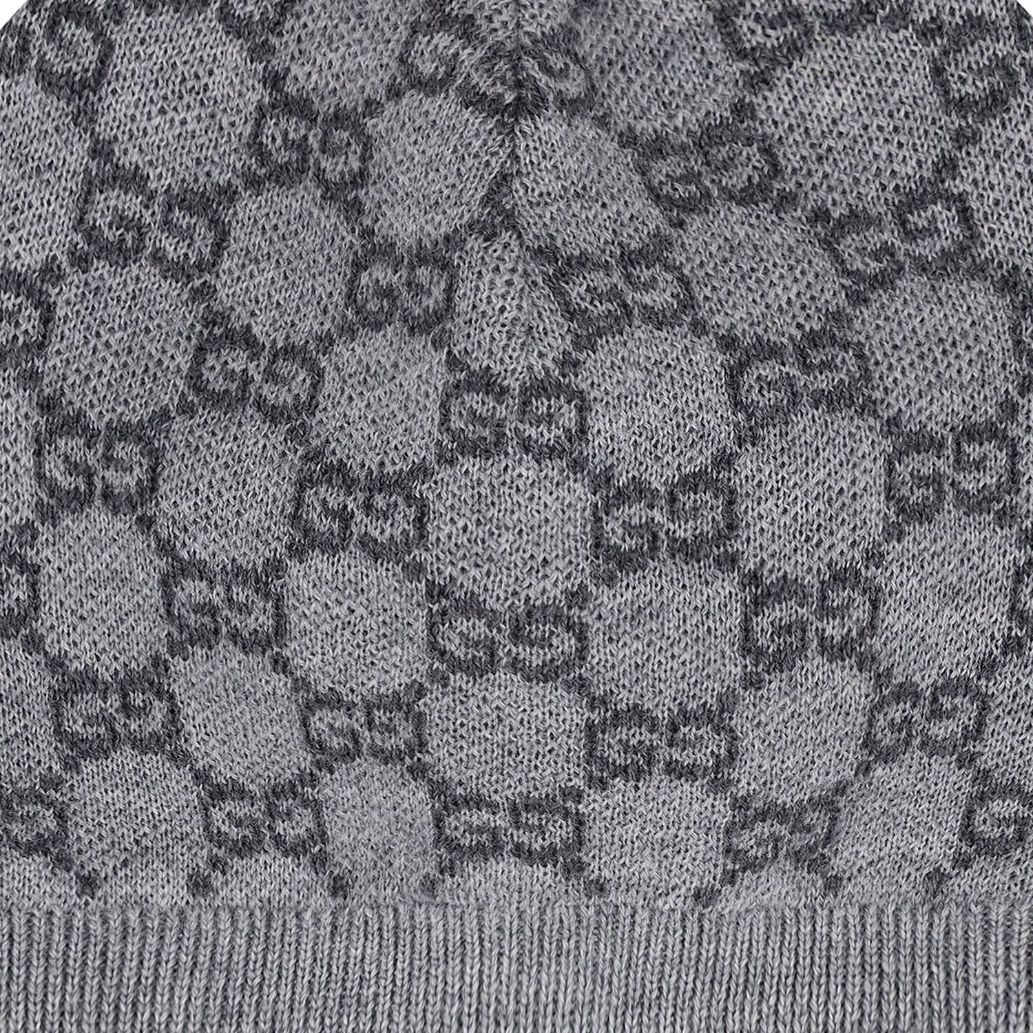 قبعة رمادية بشعار GG, 1, hi-res image number null