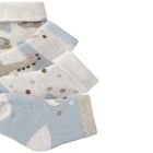 جوارب للأولاد باللون الأزرق و العاجي  (4 قطع), 1, hi-res