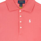 Girls Pink Logo Polo Dress, 1, hi-res