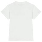 Boys White & Blue Logo Shorts Set, 1, hi-res