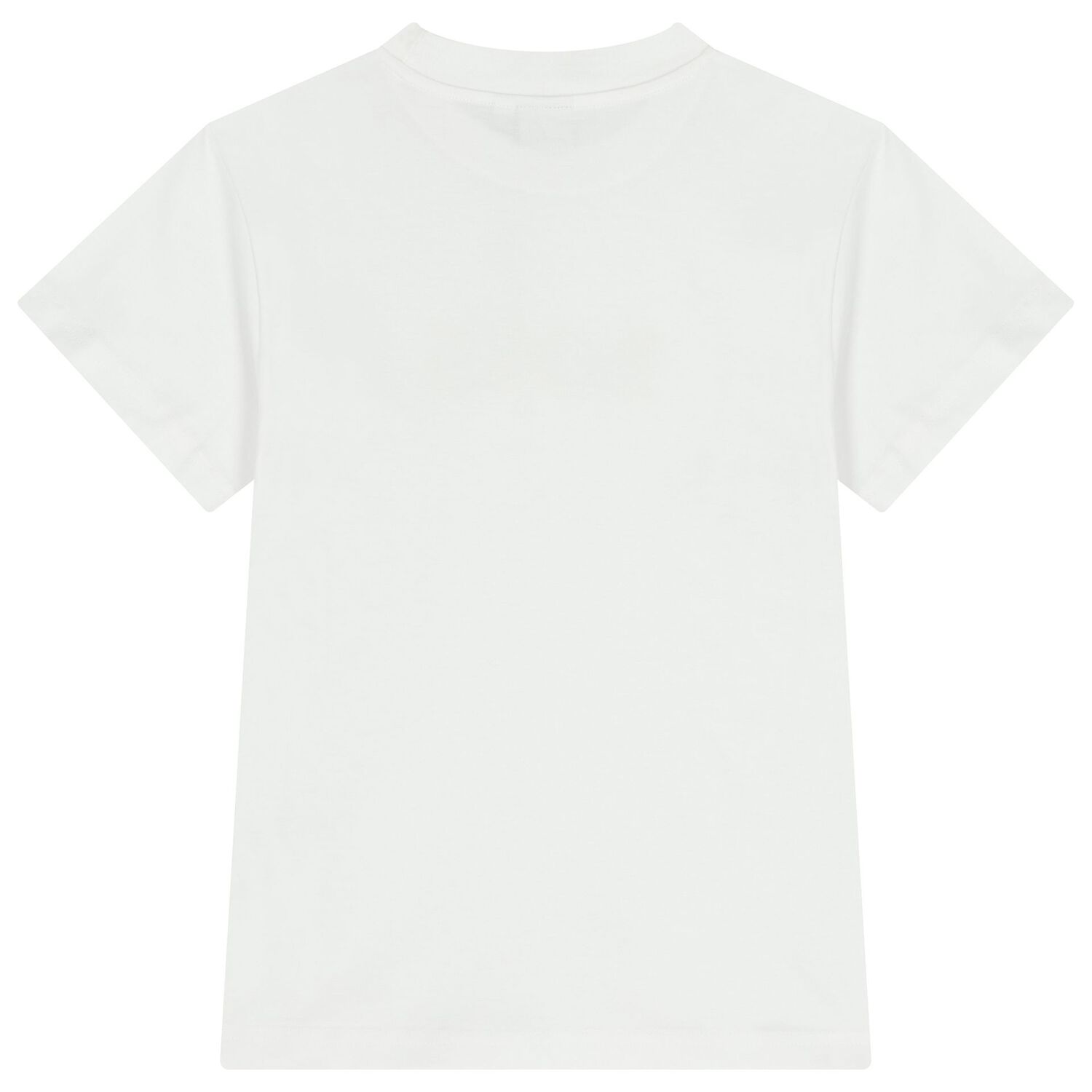 Boys White & Blue Logo Shorts Set, 1, hi-res