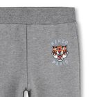 Younger Grey Tiger Logo Tracksuit, 2, hi-res