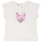 بلوزة باللون بيضاء للبنات , 1, hi-res