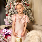 فستان مزخرف باللون الوردي, 1, hi-res