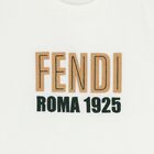 قميص أبيض بشعار, 1, hi-res