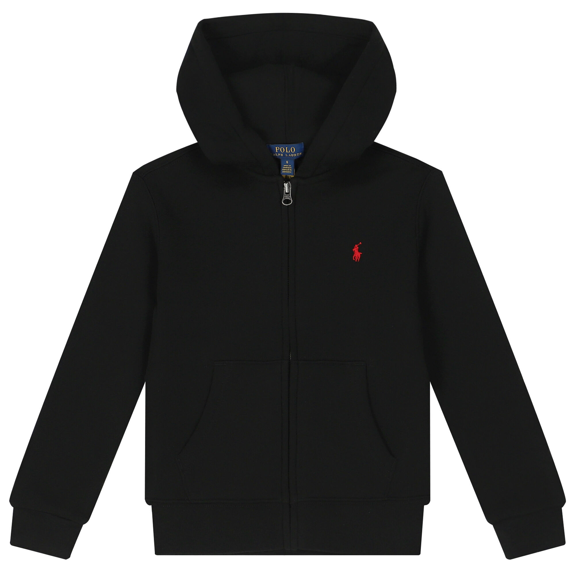 Ralph lauren black zip hoodie outlet