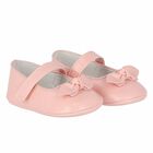 Baby Girls Pink Shoes, 2, hi-res