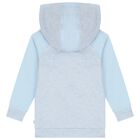 Boys Blue Logo Tracksuit, 1, hi-res