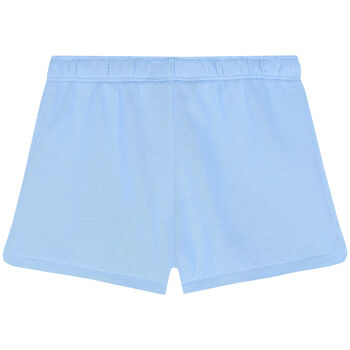 Girls Blue Logo Shorts
