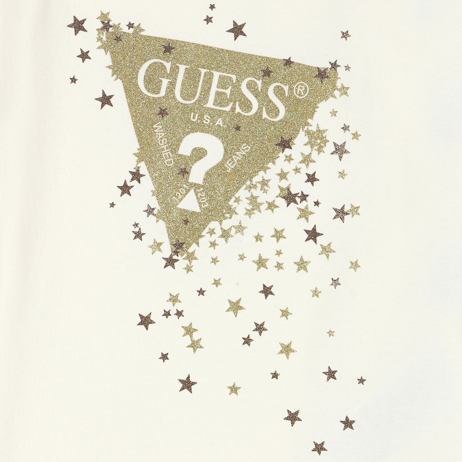 Girls Ivory Logo T-Shirt, 1, hi-res