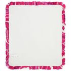 بطانية أطفال باللون بيضاء وبنفسجية مكشكشة, 1, hi-res