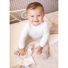 Beige & Ivory Baby Blanket, 1, hi-res