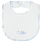 Baby Boys White & Blue Geo Map Babygrow Gift Set , 3, hi-res