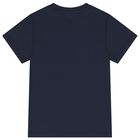 Boys Navy Blue Harry Logo T-Shirt , 1, hi-res
