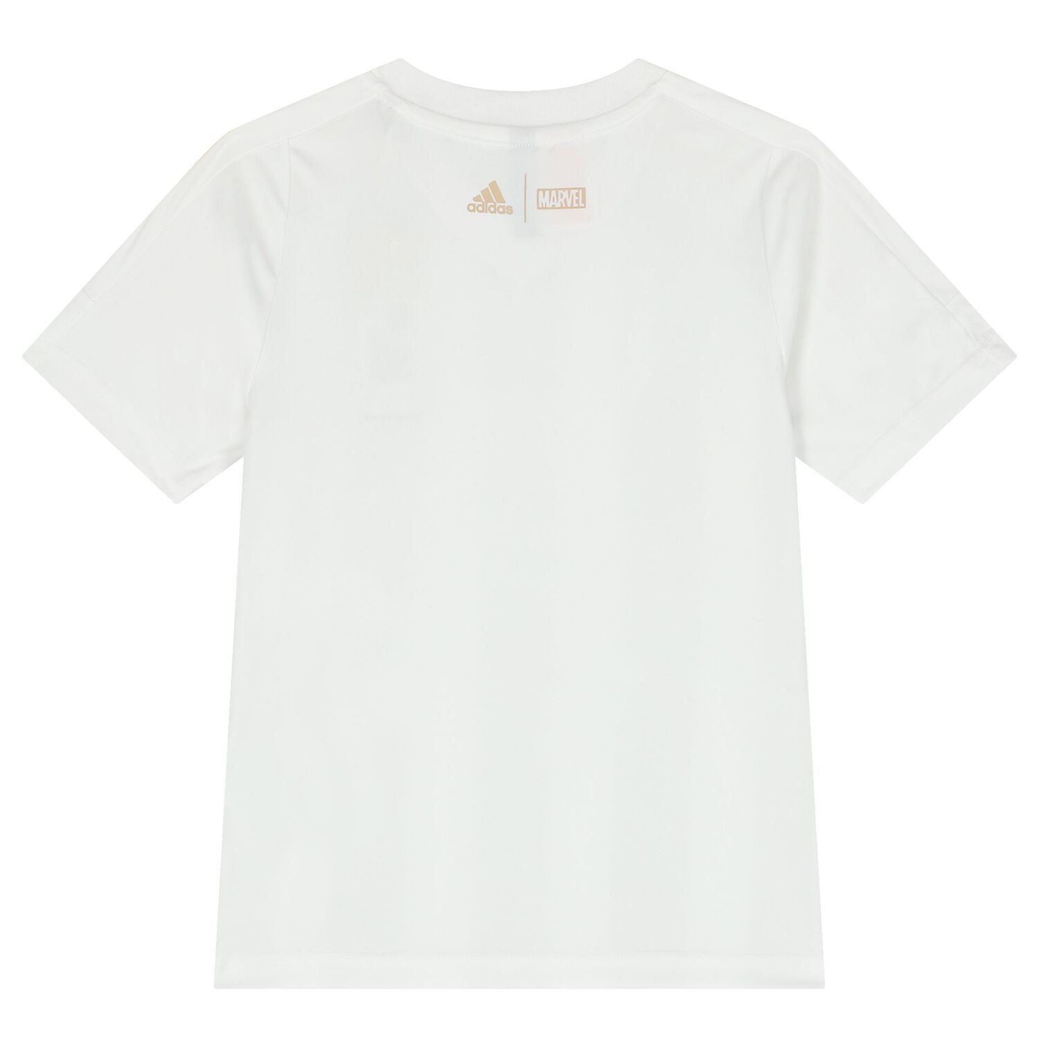 طقم شورت بشعار مارفل باللون الأبض والأسود, 1, hi-res