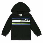 Younger Boys Logo Hooded Top, 1, hi-res