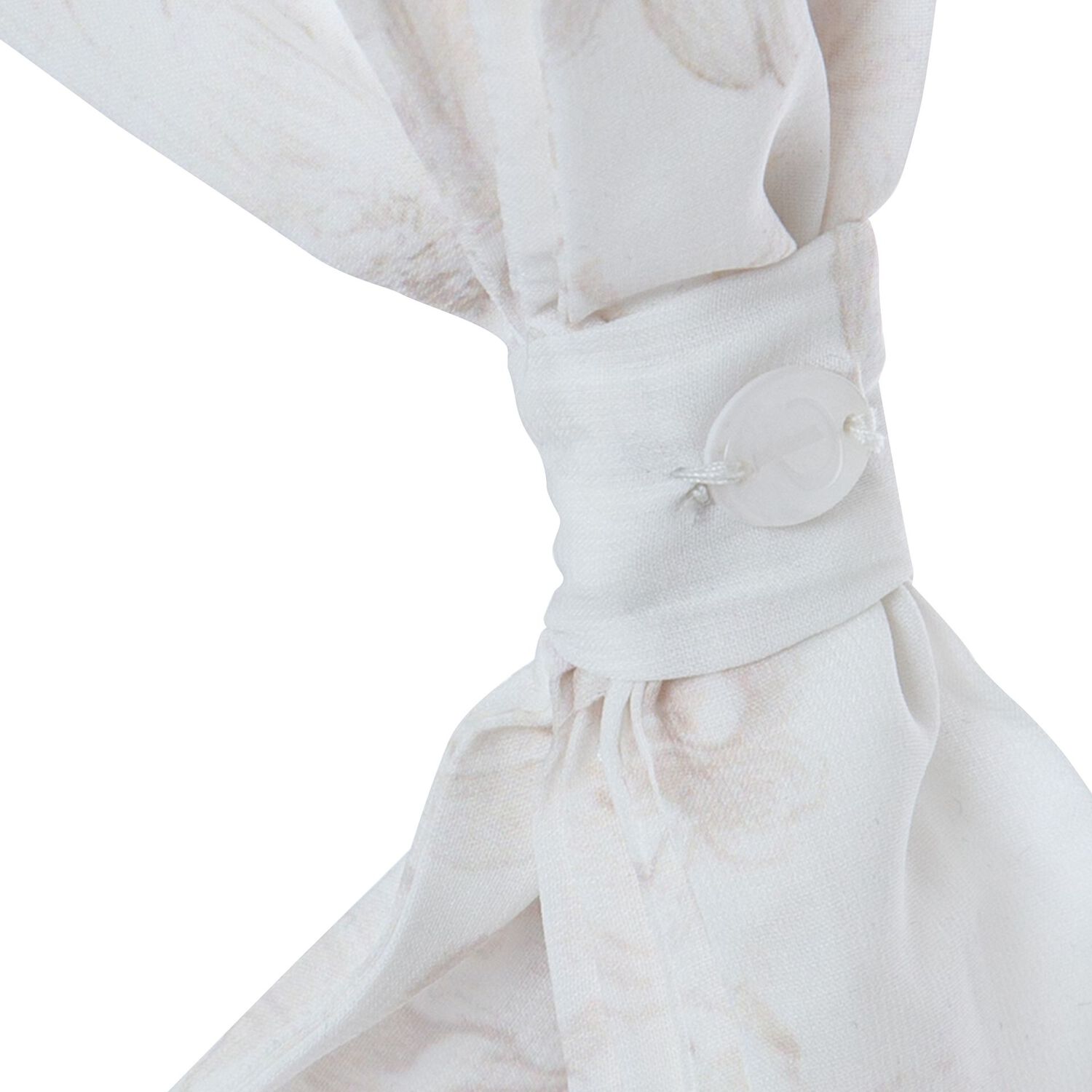 Girls Ivory Floral Headband, 1, hi-res image number null