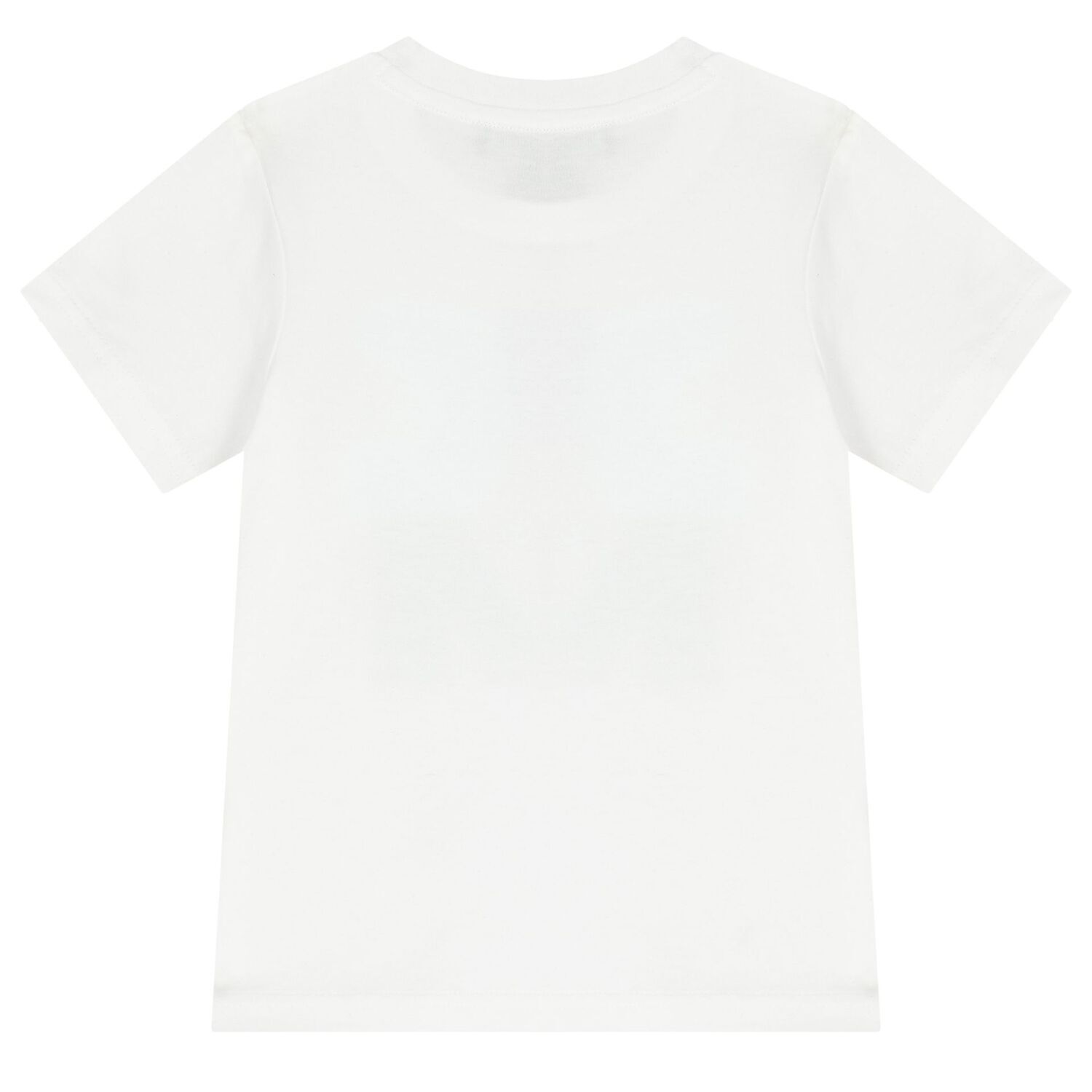 Boys White Logo T-Shirt, 2, hi-res image number null