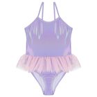 شورت سباحة بنات باللون البنفسجي والوردي, 1, hi-res