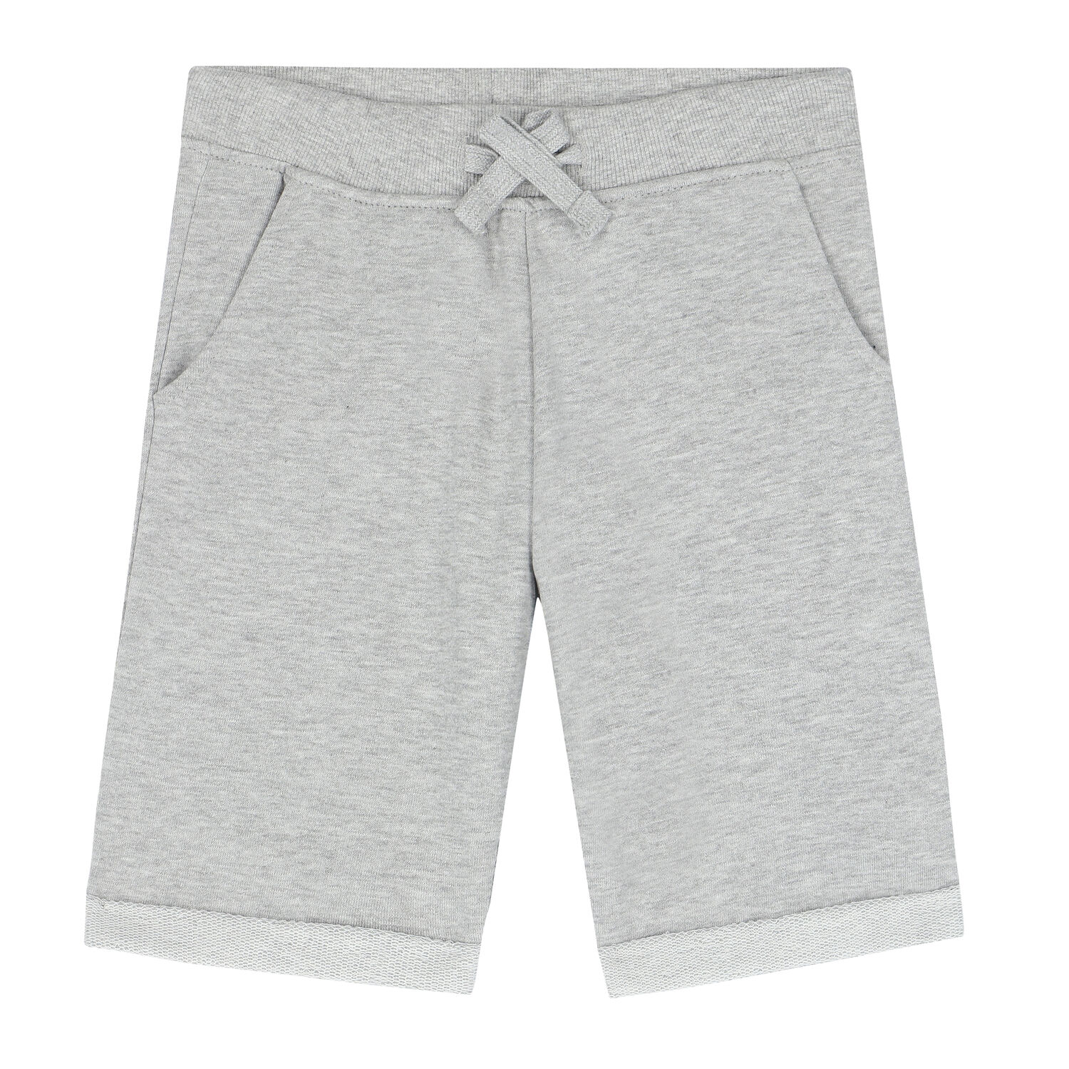 Boys Grey Logo Shorts, 2, hi-res image number null