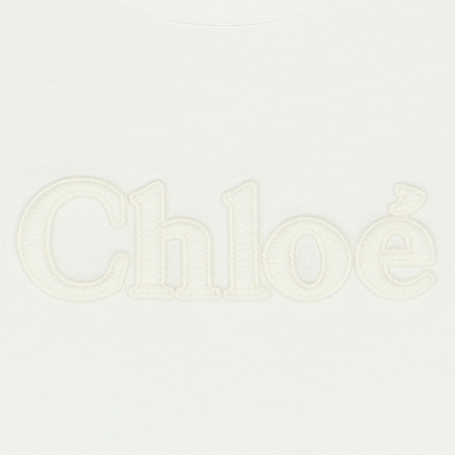 تيشيرت بنات بالشعار باللون العاجى, 1, hi-res