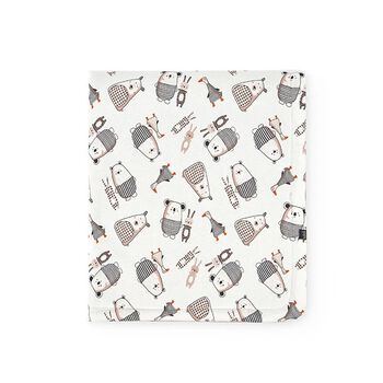 Ivory & Beige Baby Blanket