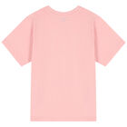 Pink Teddy Logo T-Shirt, 5, hi-res