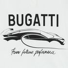 تيشيرت بولو أولاد بالشعار باللون الأبيض والأزرق, 1, hi-res