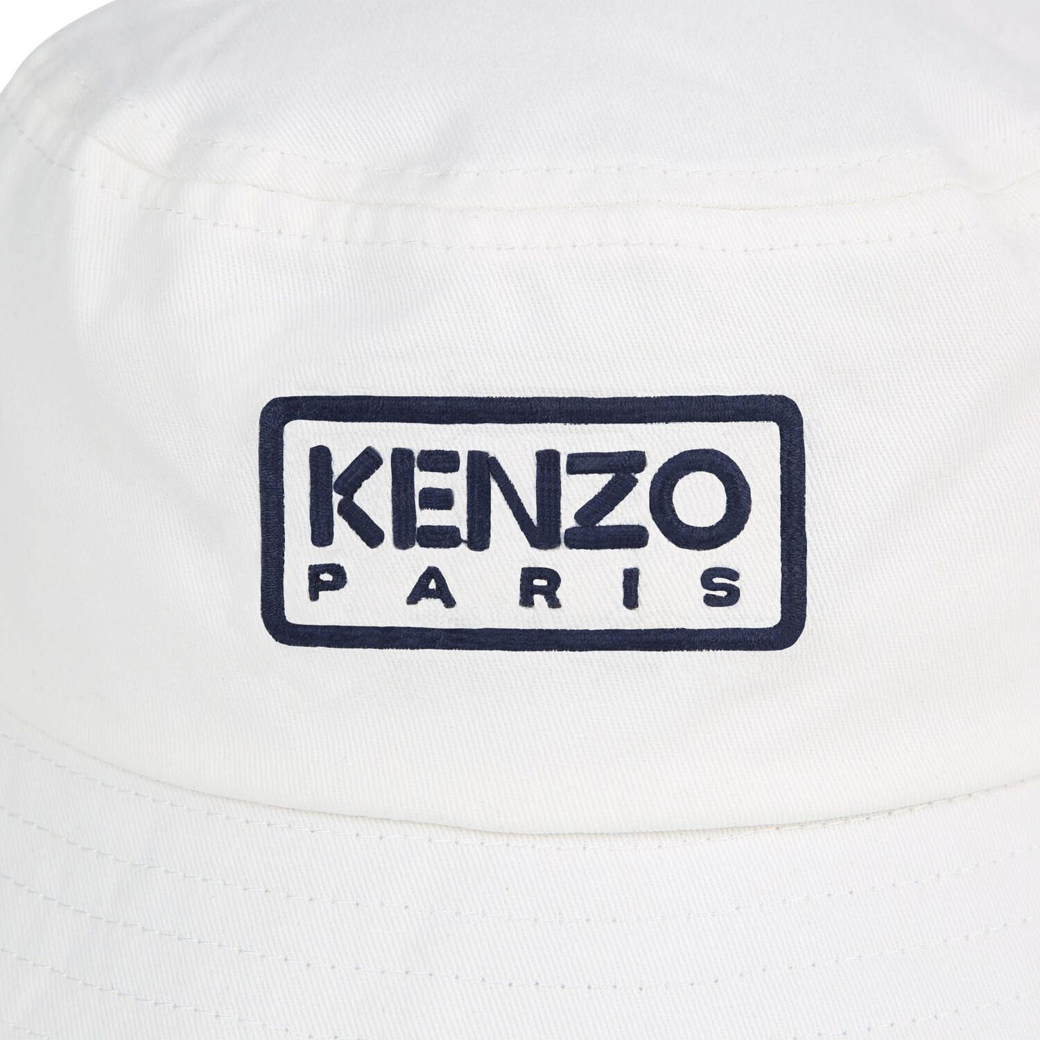 White Logo Bucket Hat, 1, hi-res