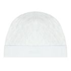 White Logo Babygrow & Hat Set, 2, hi-res