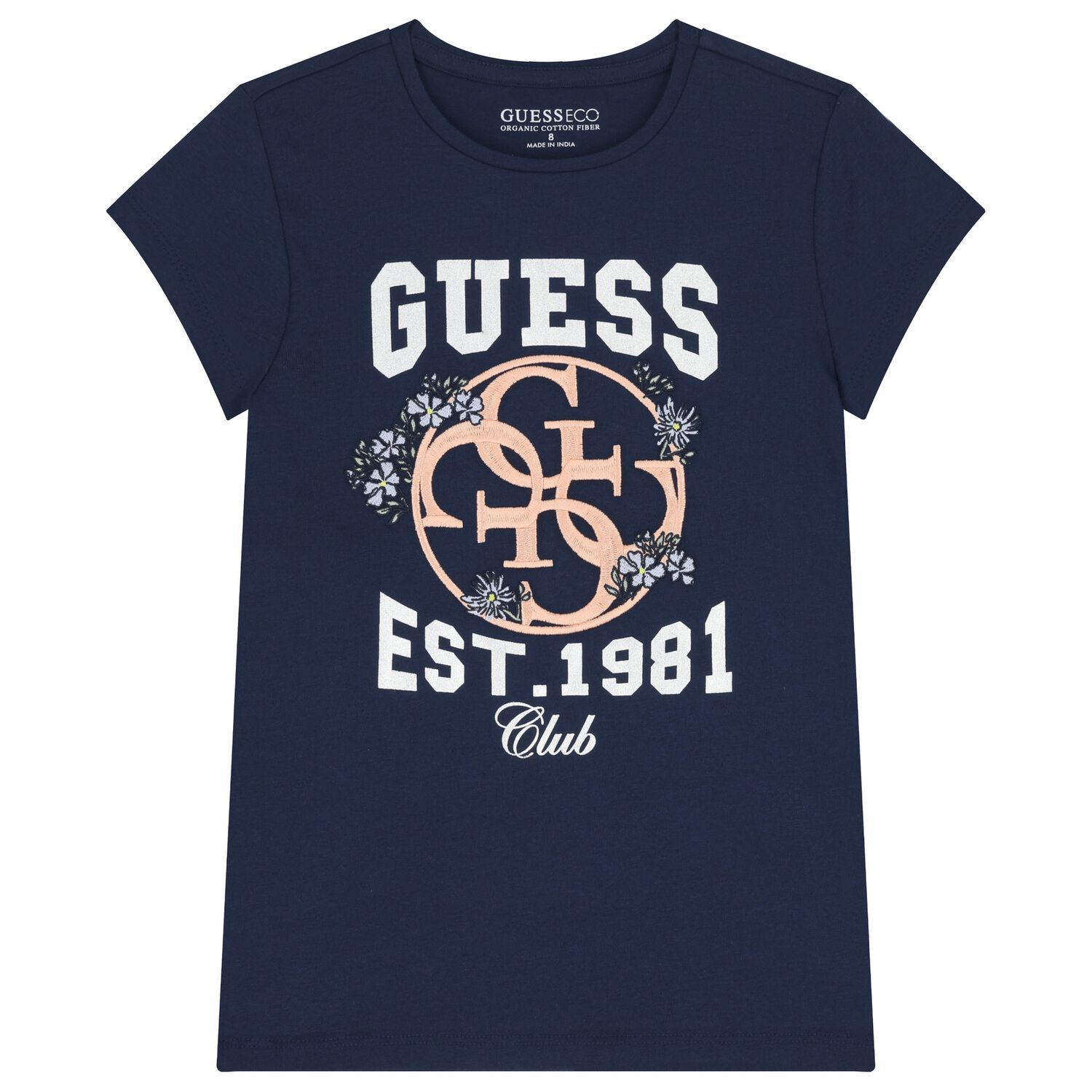 Girls Blue Logo T-Shirt, 1, hi-res image number null